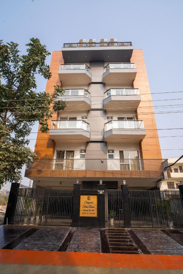 The Lodgers 1 Bhk Serviced Apartment Golf Course Road 古尔冈 外观 照片